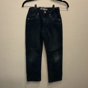 Boy’s LEVIS’S performance 514 Straight Dark Blue Jeans. Size 8 regular